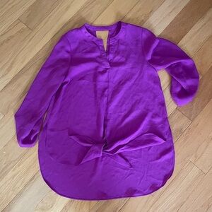 GB Girls Purple Blouse size L